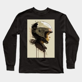 Astronaut Girl Long Sleeve T-Shirt